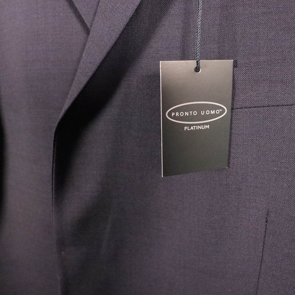 NWT Pronto Uomo men's blue blazer - Picture 4 of 9